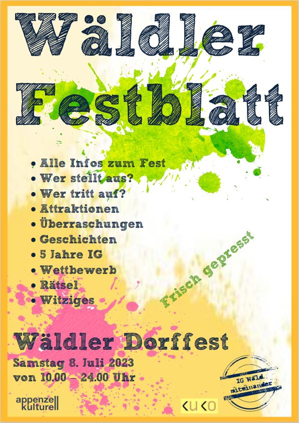 Festblatt